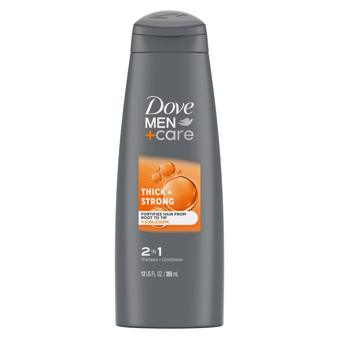 DOVE MEN+CARE 2IN1 THICK N STRONG SHAMP 603ML